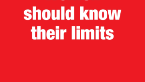 Women Should Know Their Limits